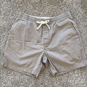 J. Crew Men’s Gray Drawstring Shorts